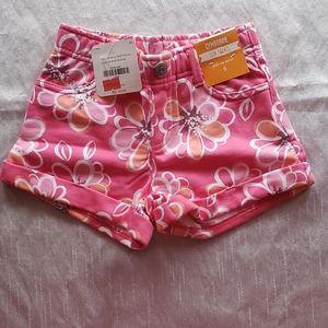 Girls' size 5 Gymboree Hibiscus Pink Shorts